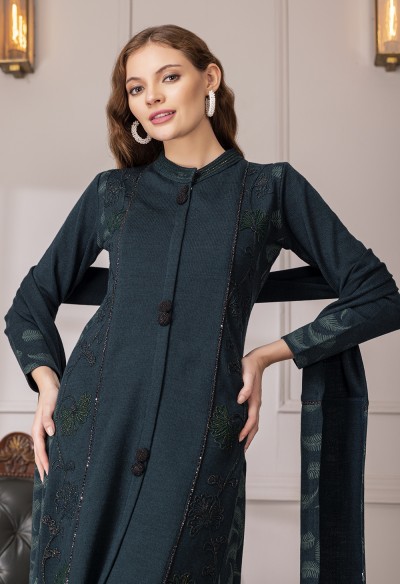 TEAL KURTA SET